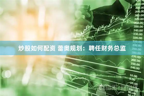 炒股如何配资 蕾奥规划：聘任财务总监
